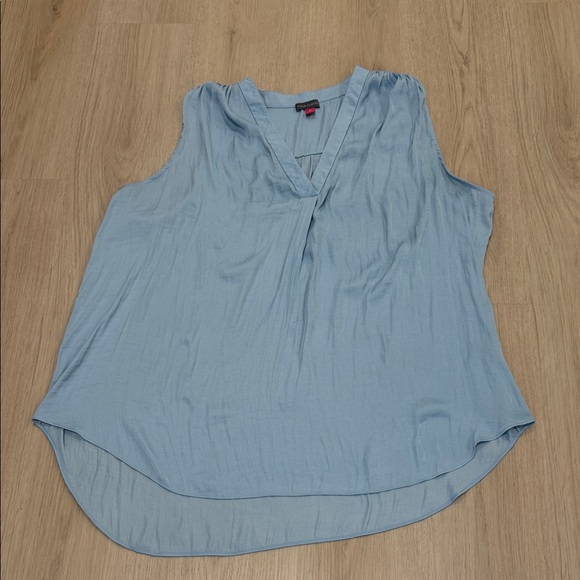 Vince Camuto 3X Women's Light Blue Sleeveless Top - Picture 2 of 6